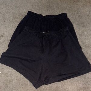 Black Soffe Shorts